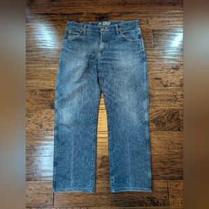 Wrangler Advanced Comfort Blue Denim Jeans Size 34